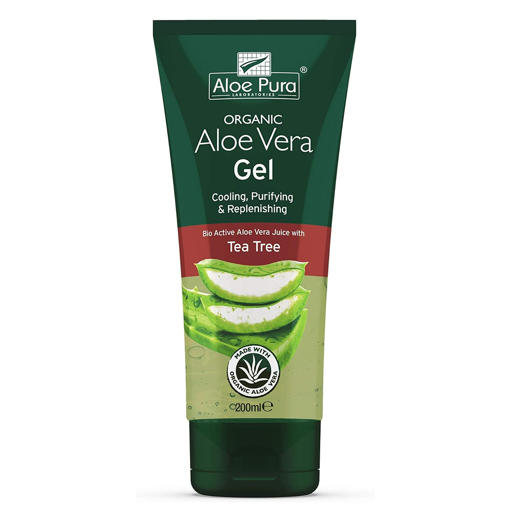 Aloe Pura Aloe Vera Gel with Tea Tree 200ml